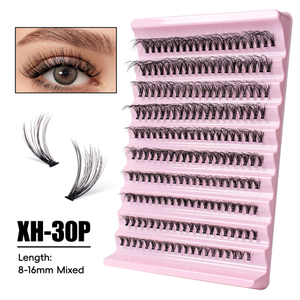 30P 40P 60P 80P Lash Clusters Soft&Natural Eyelash Clusters