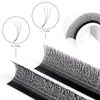 BEFER Narrow 3D W Shape Eyelash Premade Fans Eyelashes Extensions Smaller Opening 3D Lashes