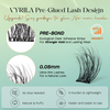 VYRILA Self Adhesive Lash Clusters No Glue Needed DIY Eyelash Extensions Pre Glued-Muse