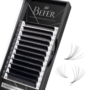 0.05C Mix-8-15mm Easy Fan Volume Lashes Eyelash Extensions 