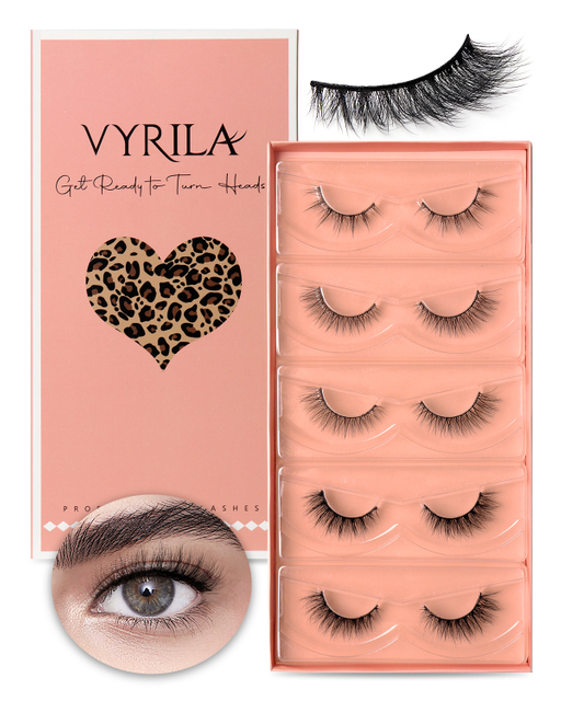 Eyelashes Natural 5 pairs False lashes Fake Eyelashes