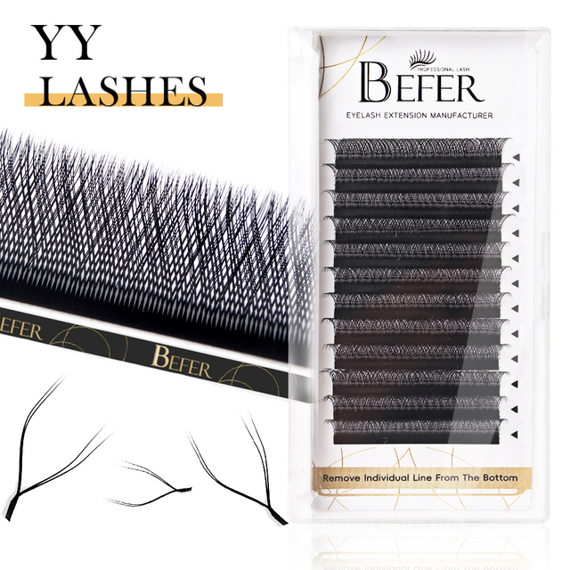 Natural Lashes 4D lash extensions yy Eyelash Extensions