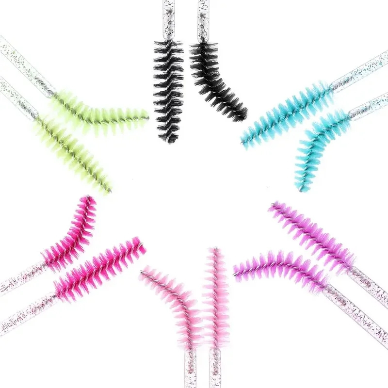 50PCS Eyelash Brush for Makeup Eyelash Extensions