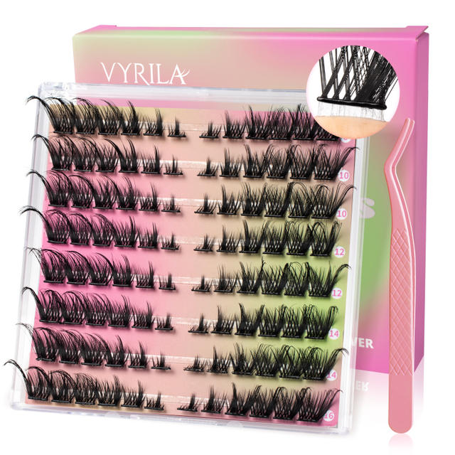 Self-stick Lash Clusters Pre-glued Lashes Clusters