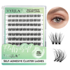VYRILA Self Adhesive Lash Clusters No Glue Needed DIY Eyelash Extensions Pre Glued-Soul