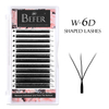 BEFER W 10D Shaped Premade Fans Eyelashes Extensions