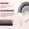 BEFER 3D W Shaped Premade Fans Eyelashes Extensions