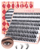 Natural Eyelashes D Curl DIY Individual Lash Clusters