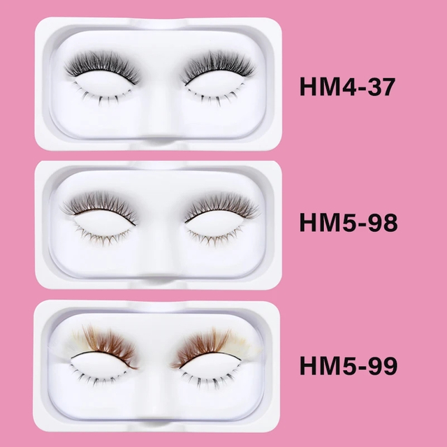 Upper and Lower False Eyelashes Fluffy Lash with Bottom Lash