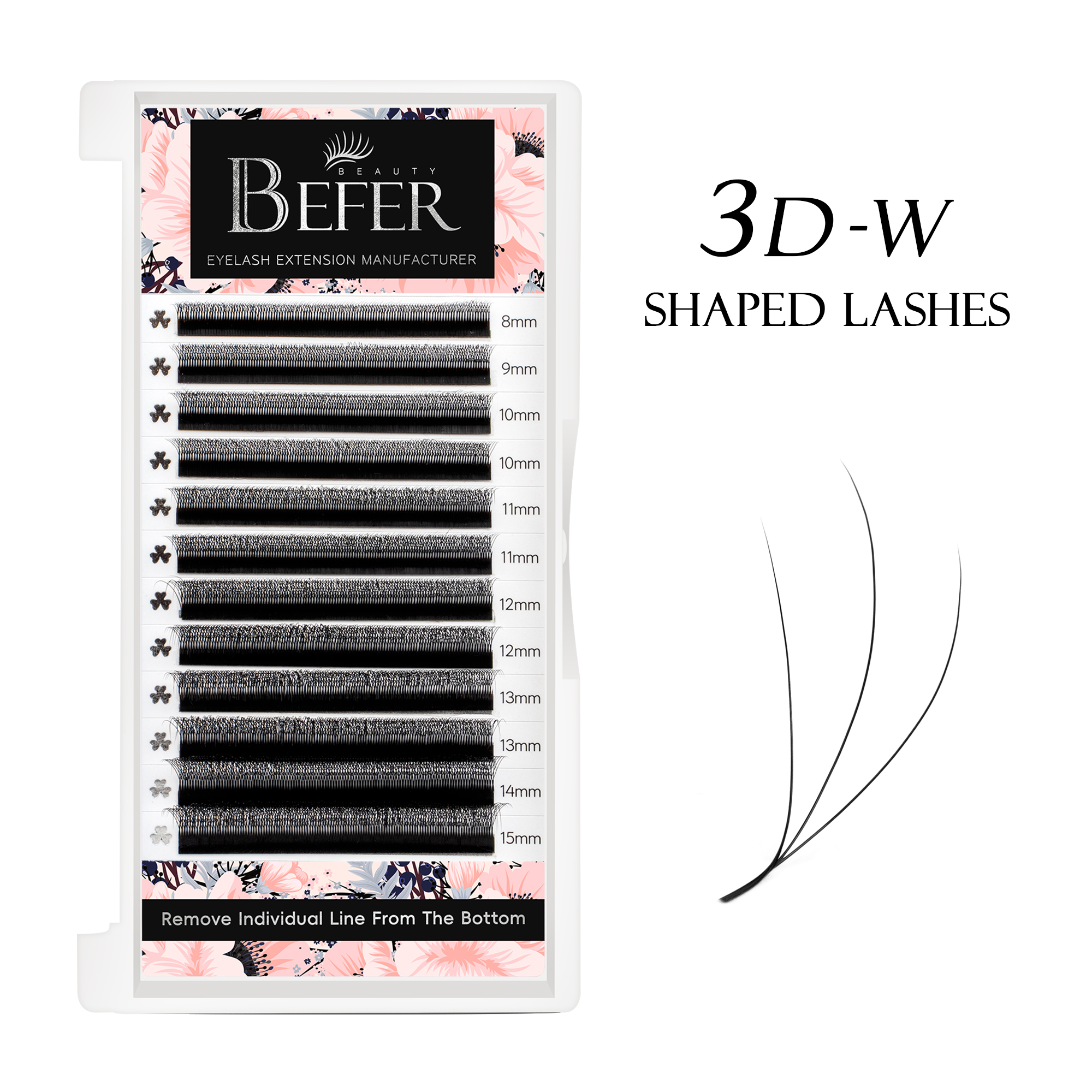 3D Lashes Premade Fans Eyelash Extensions Individual Lashes