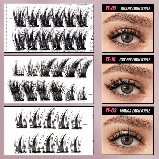 Self Adhesive Lash Clusters DIY Lash Extension Cluster Lash