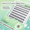 VYRILA Self Adhesive Lash Clusters No Glue Needed DIY Eyelash Extensions Pre Glued-Soul