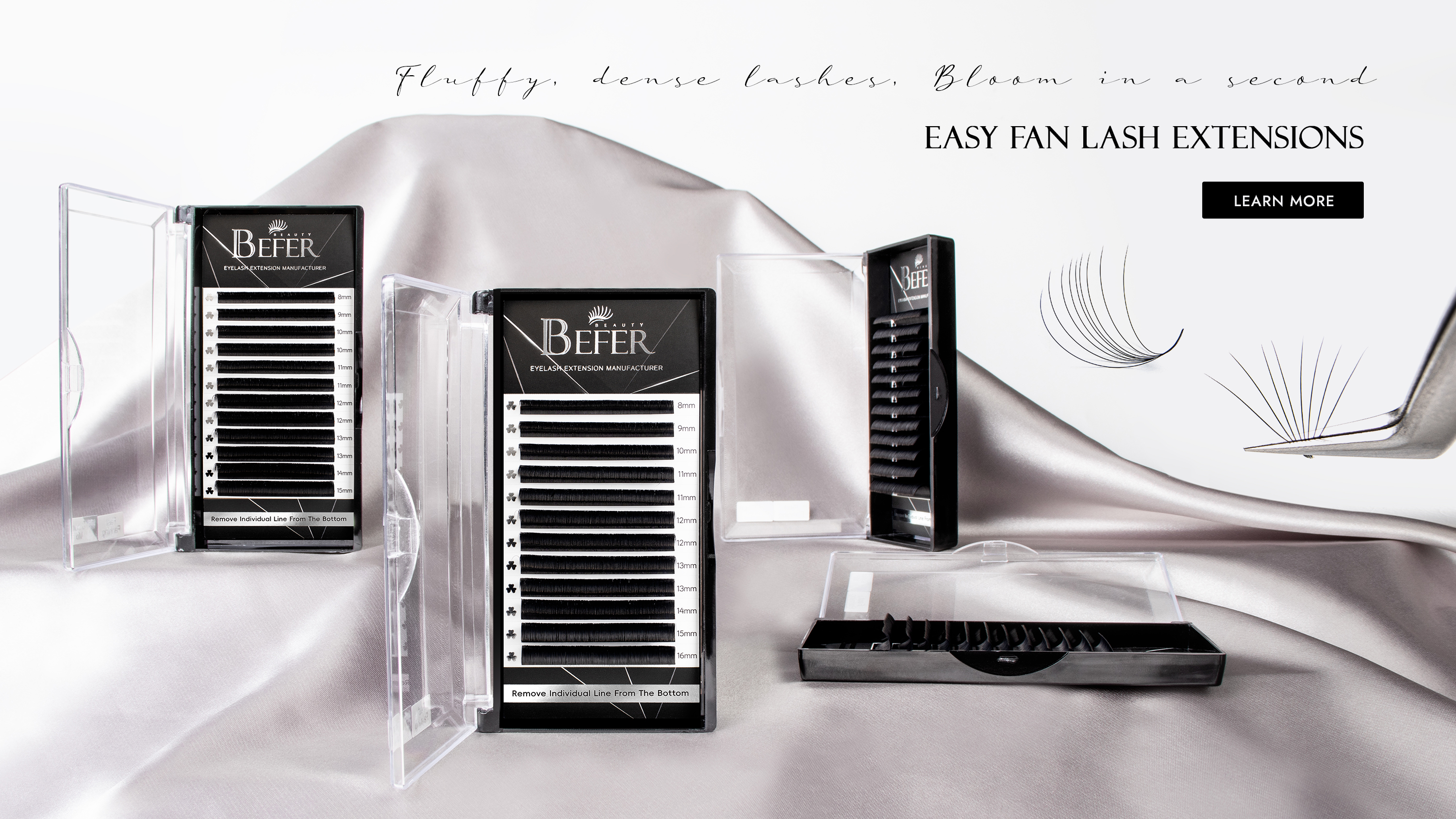 easy fan lashes