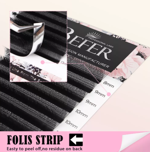 4D W Shape Eyelash Extensions