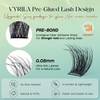 VYRILA Self Adhesive Lash Clusters No Glue Needed DIY Eyelash Extensions Pre Glued-Lushy