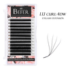 BEFER LU 4D W Shaped Premade Fans Eyelashes Extensions