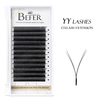 BEFER YY Shape Eyelashes Extensions Brazilian Premade Volume Fan Eyelashes Extension