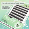 VYRILA Self Adhesive Lash Clusters No Glue Needed DIY Eyelash Extensions Pre Glued-Muse