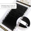 Classic Individual Lashes Extensions Black Professional Soft Natural Silk False Eyelashes