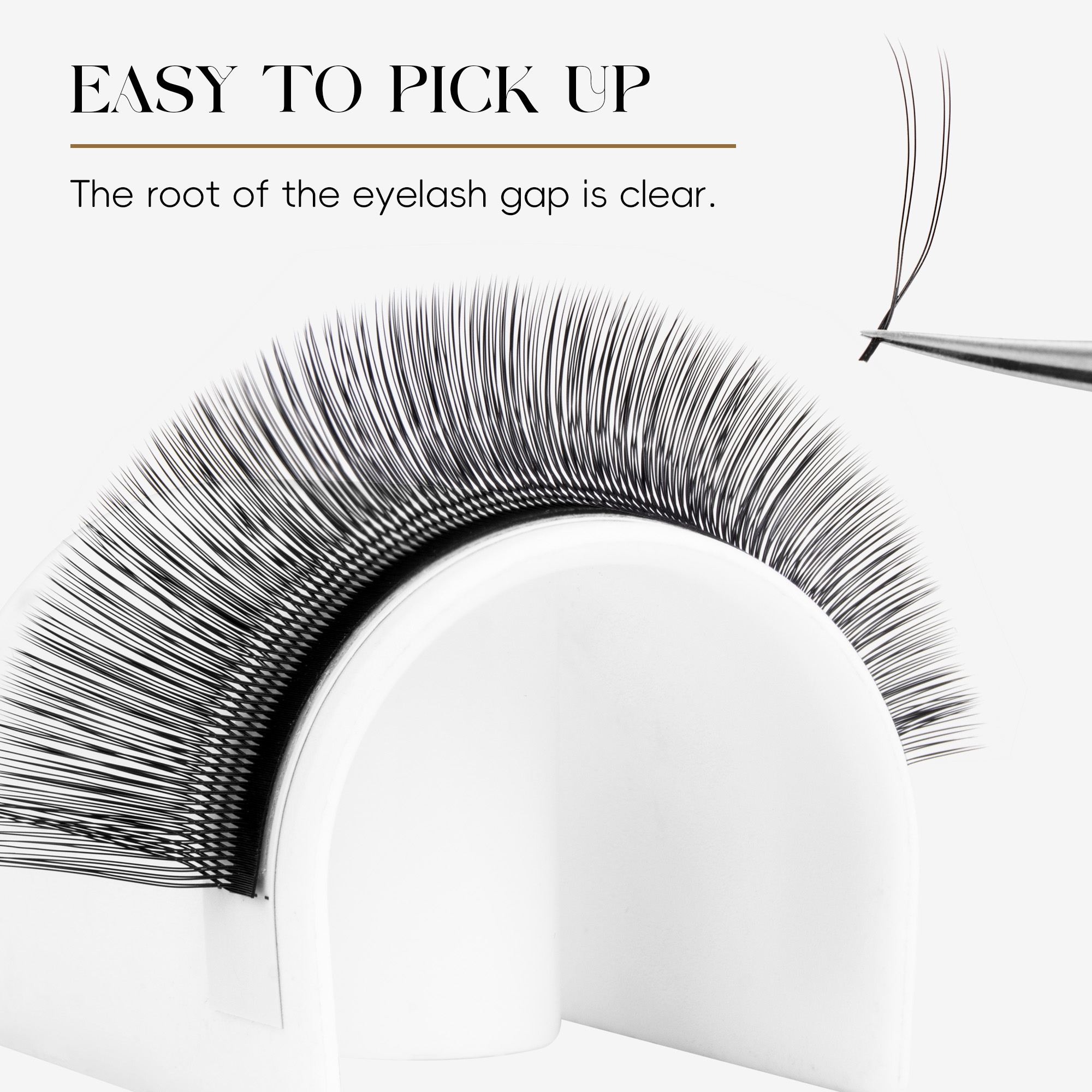 BEFER U Shape YY Lashes U YY Lash U Lash Shape Eyelashes Extensions Shaped Bloom