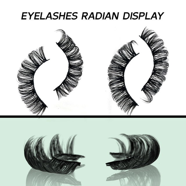 False Eyelashes Russian Strip Lashes Mink Volume Lashes