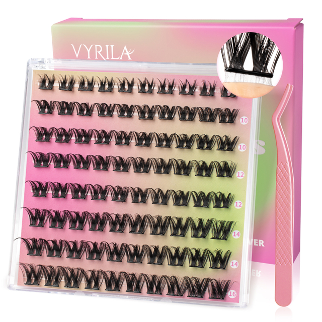 No Need Glue No Need Remover Lash Clusters Press-on Lash