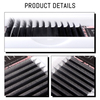 BEFER 7D W Shaped Premade Fans Eyelashes Extensions