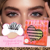 VYRILA Self Adhesive Lash Clusters No Glue Needed DIY Eyelash Extensions Portable Pre Glued-Hush Lashes