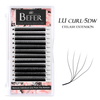 BEFER LU 5D W Shaped Premade Fans Eyelashes Extensions